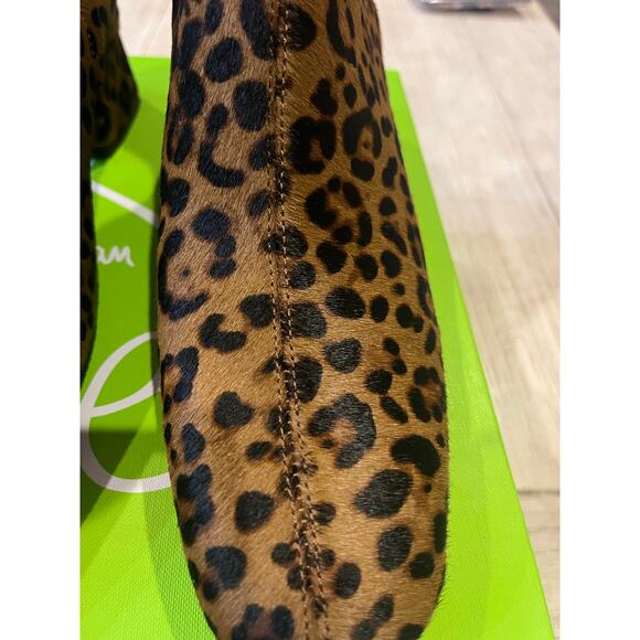 Sam Edelman Women's Paige 2 Leopard Print Ankle Booties Size 6.5 M - Picture 4 of 9